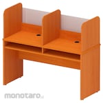 Novin Bonn Series Meja Lab 2 Orang (Kaki Kayu)