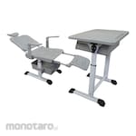 RIONE Meja Kursi Siswa Convertible