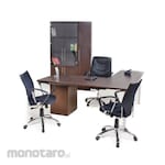 Aditech Office Desk Silver Series