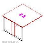 BRILLIANT EVO Office Desk Wide Joint