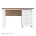 BRILLIANT Table with 4 Drawer Sliding Drawers (Meja Kantor)