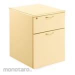 Chitose Desk & Table Kumi Wagon 2D Dark Brown Oak 1unit