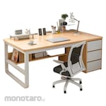 Homedoki Meja Kantor dengan Laci