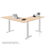 INDACHI Meja Kerja Anjustable Bastia MDF 30mm Fin HPL /Champer