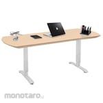 INDACHI Mocca Anjustable Desk Top Table MDF 30mm Fin HPL/Champer