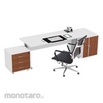 Ichiko Meja Kantor Chaste Director Series Melamine