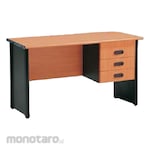 Ichiko Office Desk 1/2 Bureau + Drawer IC. 2 + IC. 702-1 (Single Lock) (Meja Kantor)