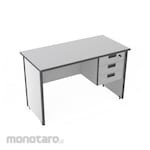 Modera Clerical Desk/Return Desk with Pedestal