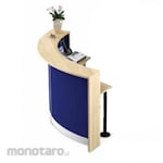Modera Round Reception Table (One Modul) (Meja Kantor)