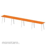 Novin Bremen Series Workstation Berderet 4 Orang