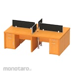 Novin Workstation 4 Orang Berhadapan