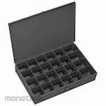 DURHAM MFG Small Part Compartmented-Box Cabinet & Box