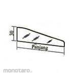 Donati Glass Bulkhead (Sekat Kaca) 2.5cm T.30 Fabric