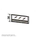 Donati Partition 2.5cm T.30 Fabric Glass 50cm