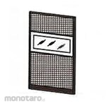 Donati Partition 5.5cm T.160 Fabric Glass 100cm