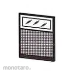 Donati Partition 5.5cm T.90 Fabric Glass 80cm