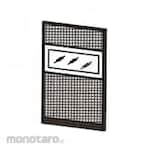 Donati Partition 6.5cm T.150 Fabric Glass 120cm