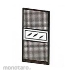 Donati Partition 6.5cm T.240 Fabric Glass 50cm