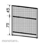INDACHI Partisi DP. 120 120 FS Series Standard 25mm