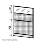 INDACHI Partisi DP. 135 140 FGS Series Fabric 25mm