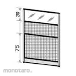 INDACHI Partisi DP. 135 70 FS Series Fabric 25mm
