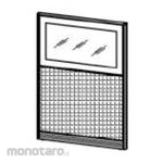 INDACHI Partisi T.120 With Glass DP. 120 90 FG Series Fabric 65mm