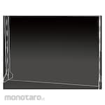 MagX Height adjustable tabletop acrylic partition L