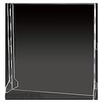 MagX Height adjustable tabletop acrylic partition M