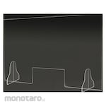 MagX Tabletop acrylic partition with window 900 x 600