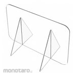 USA INDUSTRIALS Self-Supported Clear Plastic Dividers