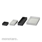 ESCO 76X152X27mm Desk Drawer Organizer Black