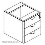 UNO Laci Gantung 3 Laci Central Lock Platinum Series
