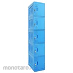 YAU YASUNLIPLAST Loker 5 Pintu Blue 1pc