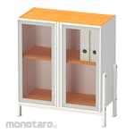 Novin Lemari Pendek Guru Pintu Kaca