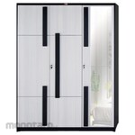 ACTIV FURNITURE Lemari 3 Pintu + Cermin Kofi Series
