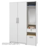 ACTIV FURNITURE Lemari 3 Pintu + Meja Rias Spin Series