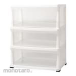 Oxihom Lemari Plastik Susun Transparan