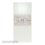 SAPPORO Ancona Lemari Pakaian Besi 2 Pintu