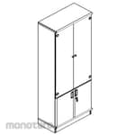 UNO Lemari Arsip Tinggi Classic Series