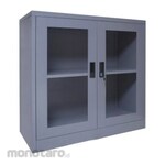 TIGER (Office) Small Steel Cupboard Glass Two Doors