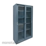 Delica Sliding Glass Door File Cabinet