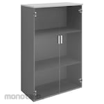 HighPoint Glass Door High Cabinet Storio Series
