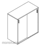 HighPoint Sliding Door Cabinet Five Series