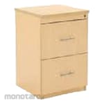 Ichiko Lemari Kantor Filling Cabinet 2 Laci + Central Lock HPL (Standard)