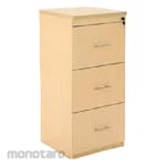 Ichiko Lemari Kantor Filling Cabinet 3 Laci + Central Lock HPL (Standard)