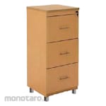 Ichiko Lemari Kantor Filling Cabinet 3 Laci + Central Lock
