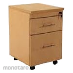 Ichiko Lemari Kantor Laci Sorong 1 Laci + 1 File + Central Lock