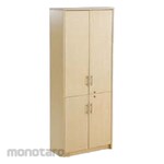 Ichiko Lemari Kantor Lemari Arsip Tinggi Pintu Panel Atas & Bawah Melamine