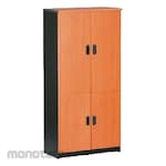 Ichiko Lemari Kantor Lemari Arsip Tinggi Pintu Panel Atas & Bawah