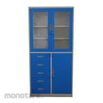 Kozure Filling Cabinet Glass Door with Cupboard